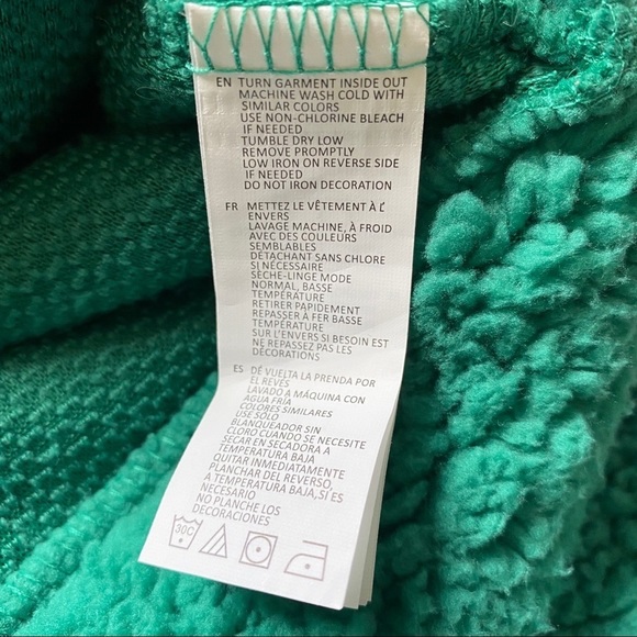 Wallflower Fuzzy & Soft Christmas Green Women Ugly Sweater - Size Small - Picture 7 of 11